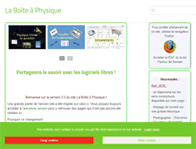 Tablet Screenshot of laboiteaphysique.fr